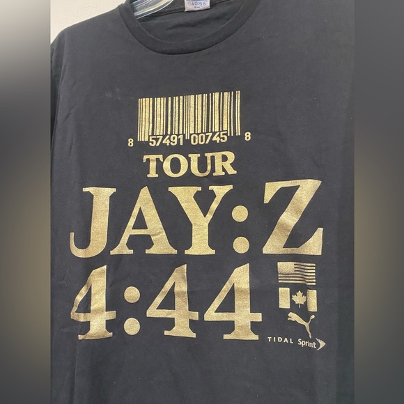 Jay-Z 4:44 Long-Sleeve Tour Rap Shirt Mens Large - Picture 3 of 5